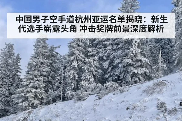 中国男子空手道杭州亚运名单揭晓：新生代选手崭露头角 冲击奖牌前景深度解析